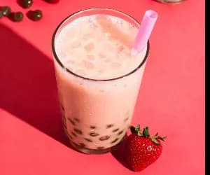 ÇİLEKLİ BUBBLE TEA